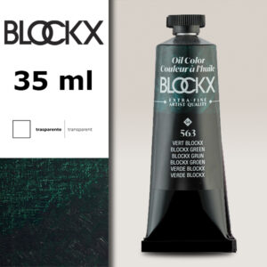BX064 - 563 - Verde S4 Colore a Olio Extra Fine 35 ML BLOCKX
