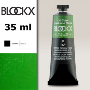 BX068 - 765 - Verde Cadmio Scuro S5 Colore a Olio Extra Fine 35 ML BLOCKX