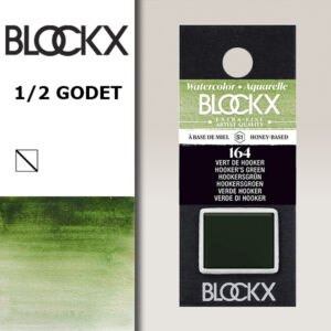 BX000 - 164 - Verde di Hooker S1 Colore Acquerello Extra Fine 1/2 Godet BLOCKX