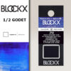 BX000 - 251 - Blu Oltremare Chiaro S2 Colore Acquerello Extra Fine 1/2 Godet BLOCKX
