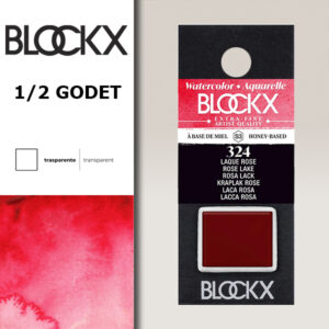 BX000 - 324 - Rosa S3 Colore Acquerello Extra Fine 1/2 Godet BLOCKX