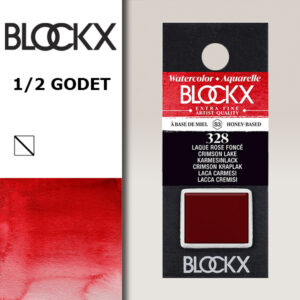 BX000 - 328 - Cremisi S3 Colore Acquerello Extra Fine 1/2 Godet BLOCKX