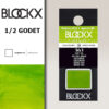 BX000 - 363 - Verde Dorato S3 Colore Acquerello Extra Fine 1/2 Godet BLOCKX