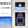 BX000 - 455 - Blu Cobalto Scuro S4 Colore Acquerello Extra Fine 1/2 Godet BLOCKX