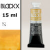 BX000 - 114 - Giallo di Napoli Rossastro S1 Colore Acquerello Extra Fine 15 ML BLOCKX