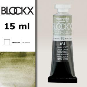 BX000 - 161 - Verde Terra S1 Colore Acquerello Extra Fine 15 ML BLOCKX