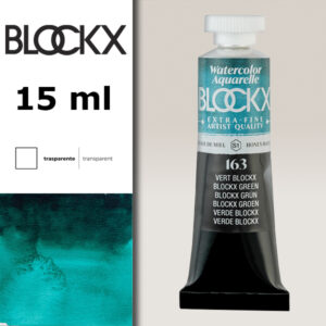 BX000 - 163 - Verde S1 Colore Acquerello Extra Fine 15 ML BLOCKX
