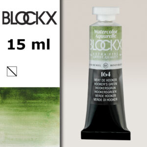 BX000 - 164 - Verde di Hooker S1 Colore Acquerello Extra Fine 15 ML BLOCKX
