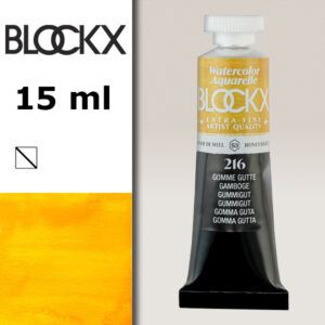 BX000 - 216 - Gamboge S3 Colore Acquerello Extra Fine 15 ML BLOCKX