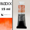 BX000 - 220 - Vermiglio Pyrrolo S3 Colore Acquerello Extra Fine 15 ML BLOCKX