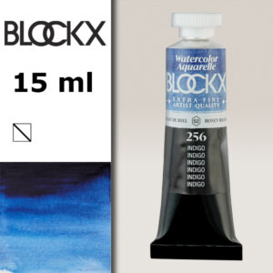 BX000 - 256 - Indigo S2 Colore Acquerello Extra Fine 15 ML BLOCKX