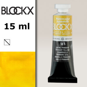 BX000 - 313 - Giallo Primario S3 Colore Acquerello Extra Fine 15 ML BLOCKX