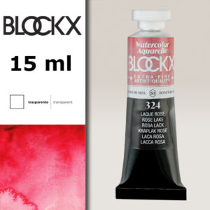 BX000 - 324 - Rosa S3 Colore Acquerello Extra Fine 15 ML BLOCKX