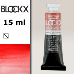 BX000 - 327 - Rosso S3 Colore Acquerello Extra Fine 15 ML BLOCKX