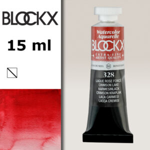 BX000 - 328 - Cremisi S3 Colore Acquerello Extra Fine 15 ML BLOCKX