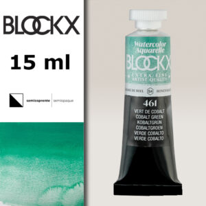 BX000 - 461 - Verde Cobalto S4 Colore Acquerello Extra Fine 15 ML BLOCKX
