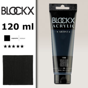 BX067 - 166 - Grigio Payne 120 ML Acrilico Fine Artist BLOCKX