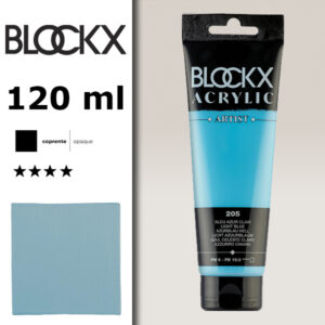 BX032 - 205 - Azzurro Pallido 120 ML Acrilico Fine Artist BLOCKX