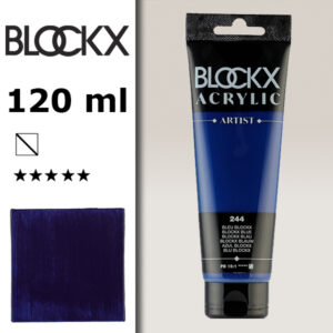 BX038 - 244 - Blu 120 ML Acrilico Fine Artist BLOCKX