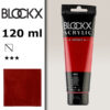 BX018 - 420 - Carminio 120 ML Acrilico Fine Artist BLOCKX