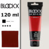 BX059 - 445 - Rosso Indiano 120 ML Acrilico Fine Artist BLOCKX