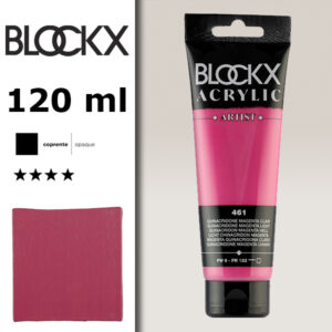 BX023 - 461 - Magenta Quinacrid. Chiaro 120 ML Acrilico Fine Artist BLOCKX