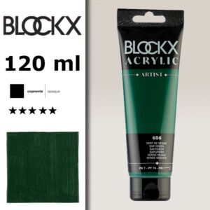 BX049 - 656 - Verde Foresta 120 ML Acrilico Fine Artist BLOCKX