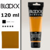 BX056 - 746 - Giallo Ocra Rosso 120 ML Acrilico Fine Artist BLOCKX