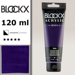 BX030 - 900 - Malva Dioxazine 120 ML Acrilico Fine Artist BLOCKX