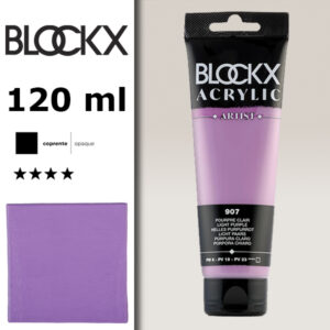 BX026 - 907 - Viola Chiaro 120 ML Acrilico Fine Artist BLOCKX