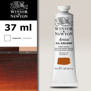 W093 - 074 - Terra di Siena bruciata 37 ML Olio Winsor e Newton Artist