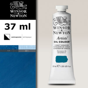 W040 - 190 - Turchese di cobalto 37 ML Olio Winsor e Newton Artist