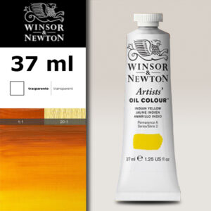 W011 - 319 - Giallo indiano 37 ML Olio Winsor e Newton Artist