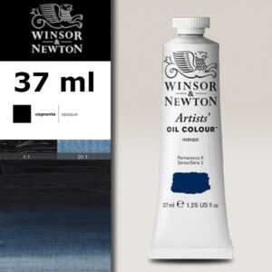 W102 - 322 - Indigo 37 ML Olio Winsor e Newton Artist