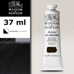 W109 - 331 - Nero d'avorio 37 ML Olio Winsor e Newton Artist