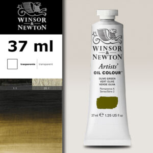 W067 - 447 - Verde oliva 37 ML Olio Winsor e Newton Artist
