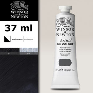 W104 - 465 - Grigio Payne 37 ML Olio Winsor e Newton Artist
