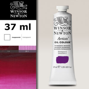 W030 - 489 - Magenta permanente  37 ML Olio Winsor e Newton Artist