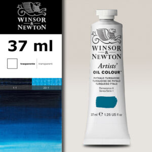 W047 - 526 - Turchese ftalo 37 ML Olio Winsor e Newton Artist