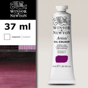 W033 - 544 - Lacca porpora 37 ML Olio Winsor e Newton Artist