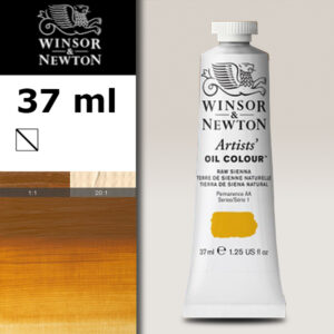 W092 - 552 - Terra di Siena naturale 37 ML Olio Winsor e Newton Artist