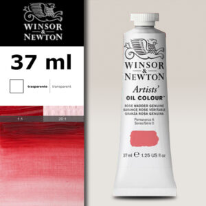 W027 - 587 - Rosa di garanza naturale 37 ML Olio Winsor e Newton Artist