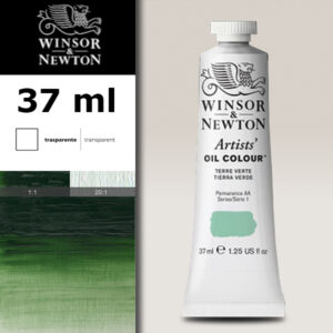 W057 - 637 - Terra verde 37 ML Olio Winsor e Newton Artist