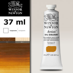 W091 - 646 - Oro trasparente ocra 37 ML Olio Winsor e Newton Artist