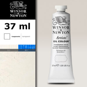 W111 - 655 - Bianco trasparente 37 ML Olio Winsor e Newton Artist