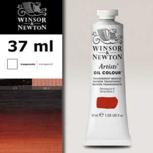 W085 - 657 - Bruno rossiccio trasparente 37 ML Olio Winsor e Newton