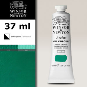 W052 - 708 - Smeraldo Winsor 37 ML Olio Winsor e Newton Artist