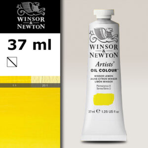 W002 - 722 - Giallo limone Winsor  37 ML Olio Winsor e Newton Artist