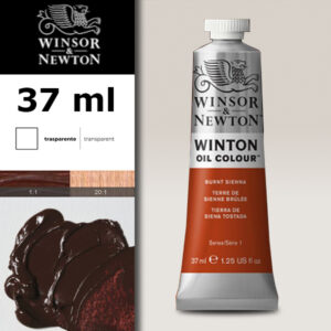 W045 - 074 - Terra di Siena bruciata 37 ML Olio Winton Winsor e Newton