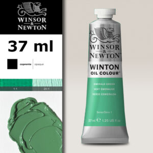 W028 - 241 - Verde smeraldo 37 ML Olio Winton Winsor e Newton